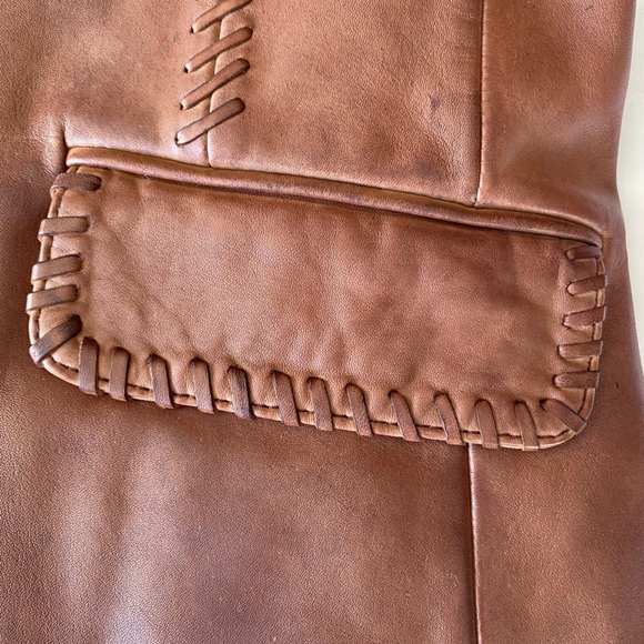 Sundance Annie Belle Leather Blazer - Picture 16 of 16